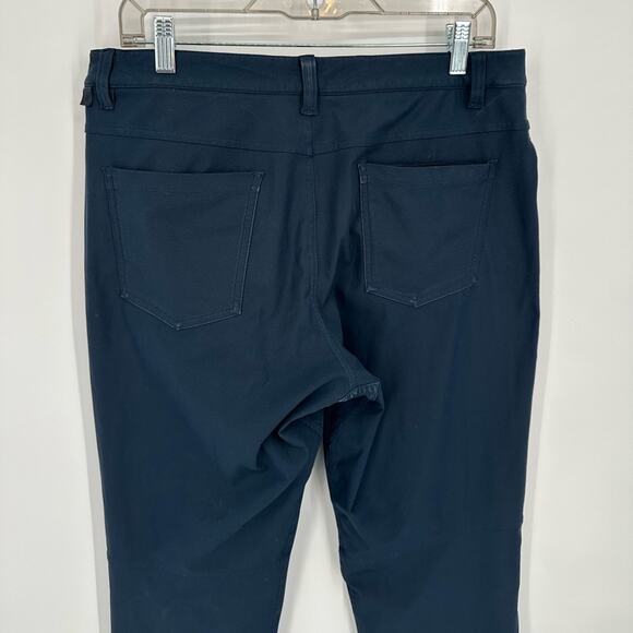 Lululemon ABC Pant Classic *30" True Navy Warpstreme Size 32 X 28 Pockets Work - Picture 8 of 11